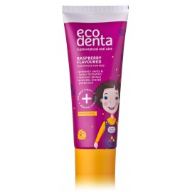 Ecodenta KAKĖ MAKĖ Raspberry Kids Toothpaste dantų pasta vaikams