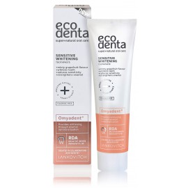 Ecodenta Omyadent® Sensitive Whitening Toothpaste balinamoji dantų pasta jautriems dantims