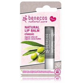 Benecos Natural Care Lip Balm natūralus lūpų balzamas