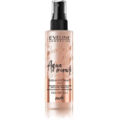 Eveline Glow and Go! Aqua Miracle 4in1 Nude veido dulksna