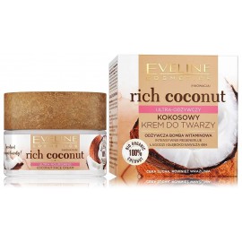 Eveline Rich Coconut Ultra-Nourishing Face Cream maitinantis veido kremas