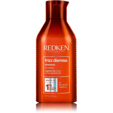 Redken Frizz Dismiss Shampoo šampūnas nuo plaukų slinkimo