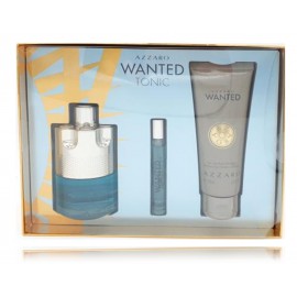 Azzaro Wanted Tonic rinkinys vyrams ( 100 ml. EDT + 100 ml. šampūnas + 6 ml. EDT)