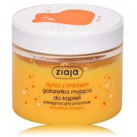 Ziaja Pumpkin With Ginger Bath Jelly Soap dušo gelis moterims