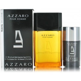 Azzaro pour Homme rinkinys vyrams (100 ml. EDT + 75 ml. pieštukinis dezodorantas)