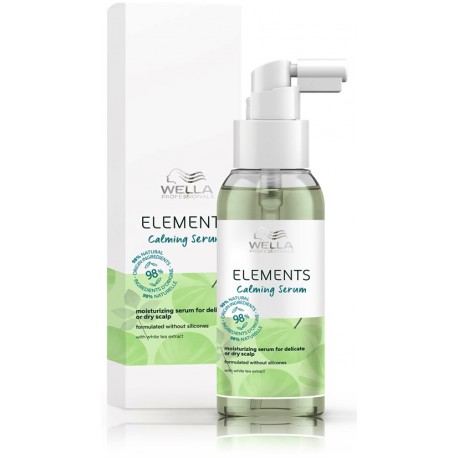 Wella Elements Calming Serum увлажняющая и расслабляющая сыворотка для волос