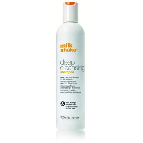 MilkShake Deep Cleansing Shampoo giliai valantis šampūnas