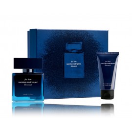 Narciso Rodriguez For Him Bleu Noir rinkinys vyrams (50 ml. EDP + 50 ml. dušo gelis)