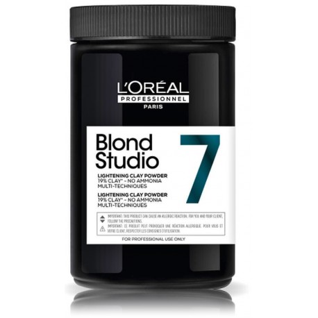L'Oréal Professionnel Blond Studio 7 Lightening Clay Powder balinimo milteliai