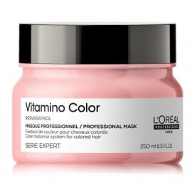 L'oreal Professionnel Serie Expert Vitamino Color Resveratrol spindesio suteikianti kaukė dažytiems plaukams