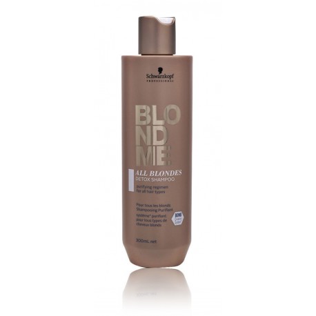 Schwarzkopf Blonde Me All Blonde Detox Shampoo detoksikuojantis plaukų šampūnas