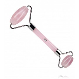 Ilū Rose Quartz Facial Roller ritininis veido masažuolis iš rožinio kvarco