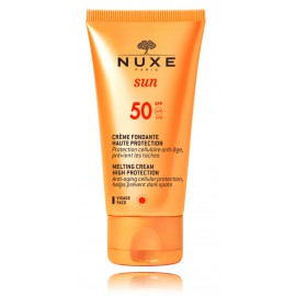 Nuxe Sun Melting Cream High Protection SPF 50 apsauginis veido kremas nuo saulės