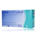 Pura Comfort Cobalt Nitrile Gloves mėlynos vienkartinės nitrilinės pirštinės 100 vnt.