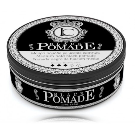 Lavish Care Black Pomade vidutinio fiksavimo juoda pomada vyrams