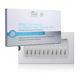 Bielenda Professional Active Concentrate koncentratas su hialurono rūgštimi 10 x 3 ml.