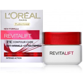 L'oreal Revitalift Eye Contour Cream paakių kremas