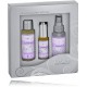 Saloos Lavender rinkinys jautrios odos priežiūrai (50 ml. makiažo aliejus + 50 ml. levandų vanduo + 50 ml. levandų aliejus)