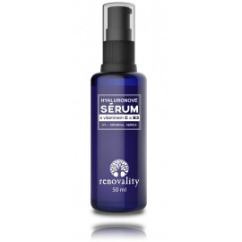 Renovality Hyaluron Serum hialurono serumas veidui su vitaminu C ir niacinamidu