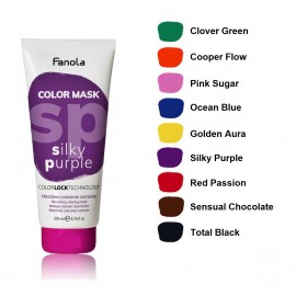 Fanola Color Mask dažomoji plaukų kaukė 200 ml.