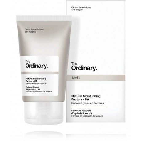 The Ordinary Natural Moisturizing Factors + HA drėkinamasis veido kremas