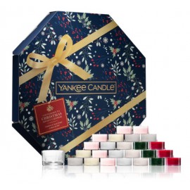 Yankee Candle Countdown To Christmas aromatinių žvakių rinkinys (24 x 9,8 g. + žvakidė)