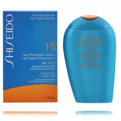 Shiseido Sun Protection лосьон для лица и тела SPF 15