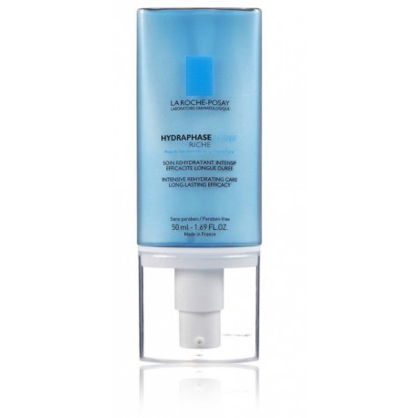 La Roche-Posay Hydraphase Intense Riche drėkinantis veido kremas sausai ir labai sausai odai