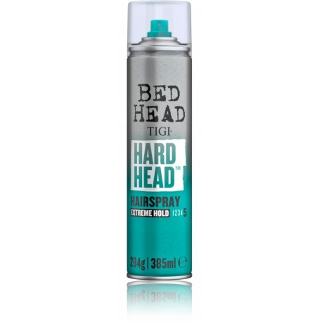 Tigi Bed Head Hard Head Extreme Hold itin stiprios fiksacijos plaukų lakas