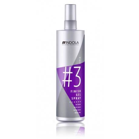 Indola Innova Styling Finish Gel stiprios fiksacijos gelis-purškiklis plaukams 300 ml.