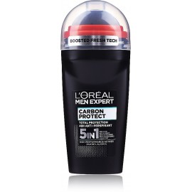 L'oreal MEN EXPERT Carbon Protect rutulinis antiperspirantas vyrams 50 ml.