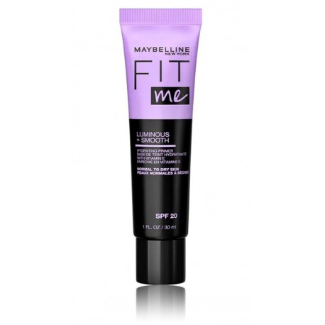 Maybelline Fit Me Luminous&Smooth Foundation Primer makiažo bazė su SPF20 30 ml.