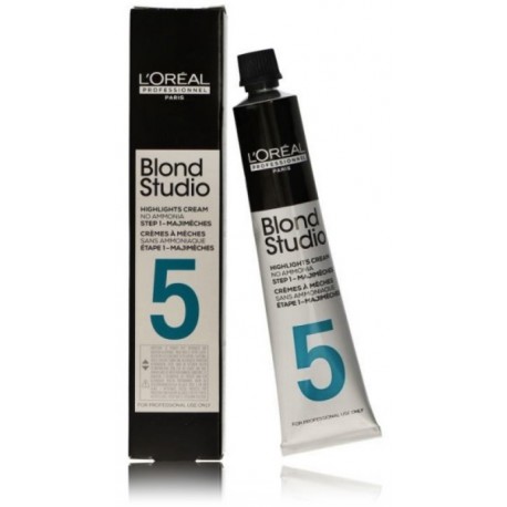 L'oreal Blond Studio Cream 5 šviesinamasis kremas plaukams