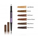 Maybelline Express Brow Satin Duo 2in1 antakių pieštukas ir antakių pudra 0,71 g.