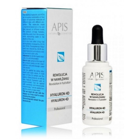 Apis Revolution in Hydration Hyaluron 4D drėkinamasis veido serumas