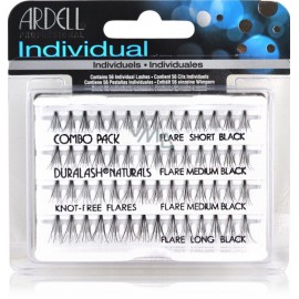 Ardell Individual Combo Pack trijų dydžių dirbtinės blakstienos