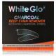 White Glo Stain Charcoal Remover įsisenėjusias dėmes balinančios dantų juostelės su aktyvuota anglimi