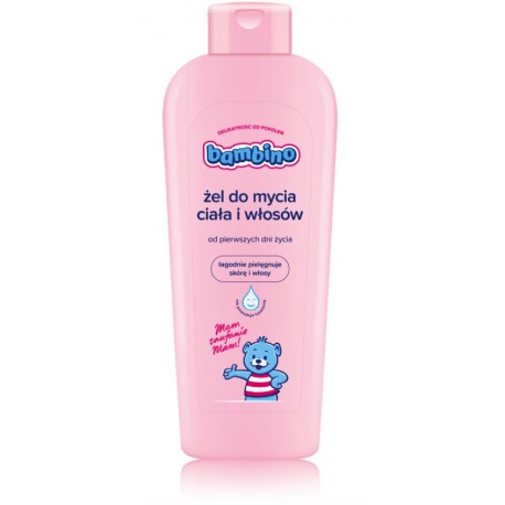 Bambino Delicate Hair & Body Wash prausiklis kūnui ir plaukams