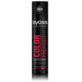 Syoss Color Protect Hairspray itin stiprios fiksacijos purškiamas plaukų lakas