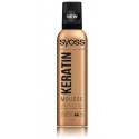 Syoss Keratin Mousse itin stiprios fiksacijos plaukų putos su keratinu