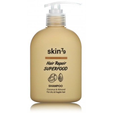 Skin79 Hair Repair Superfood Coconut & Almond Shampoo шампунь для сухих и ломких волос