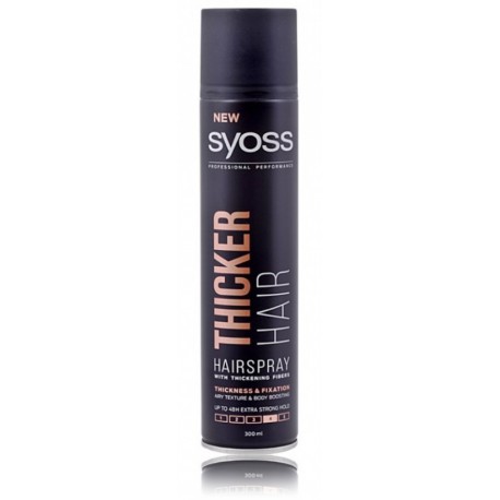 SYOSS Thicker Hair Extra Strong лак для волос ультрасильной фиксации