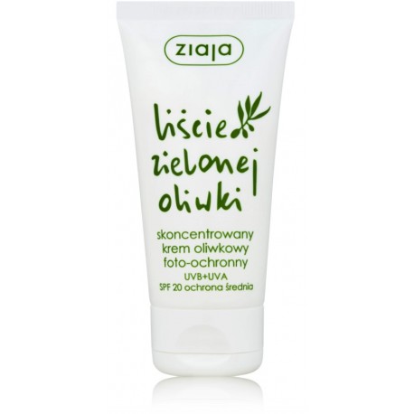 Ziaja Olive Leaf Nourishing Cream SPF20 maitinantis veido kremas