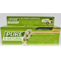 White Glo Pure & Natural Whitening Toothpaste With Bamboo Toothbrush rinkinys natūrali balinanti dantų pasta  (85 ml.) + dantų šepetėlis