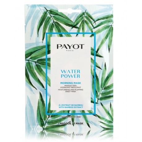 Payot Water Power Morning Mask giliai drėkinanti lakštinė veido kaukė