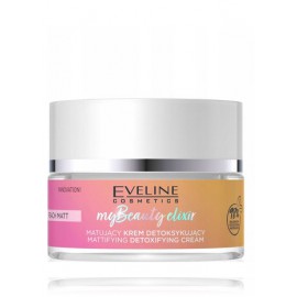 Eveline My Beauty Elixir matinis detoksikuojantis kremas riebiai ir mišriai odai