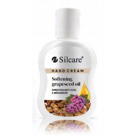 Silcare Hand Cream With Softening Grapeseed Oil rankų odą minkštinantis kremas su vynuogių kauliukų aliejumi