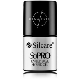 Silcare SoPro Hybrid Gel Base hibridinio nagų lako bazė