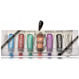 Marvis Travel Toothpaste Collection dantų pastų rinkinys (7 x 25 ml.)