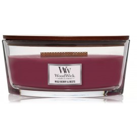 Woodwick Wild Berry & Beets aromatinė žvakė